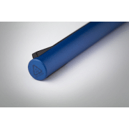 Stylo à bille en aluminium recyclé - couleur métallisée mate - encre bleue_1