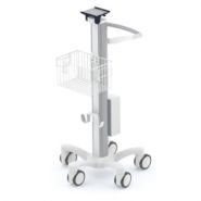 Chariot médical eCart DELTA 1 - Pré-configuration pour Dräger Delta - Ergonoflex - Aluminium anodisé - 25 kg_1