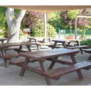 Ensemble pique-nique Isola - plateau monobloc, faible poids, sans dégagement nocif, respectueux de l'environnement_1