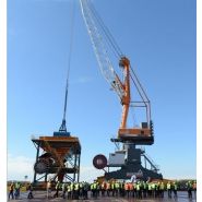 LPS 420 grue portuaire - Liebherr - capacité de levage maximale 124t - portée 48m_1
