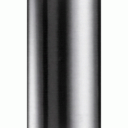 Pied de table télescopique en aluminium Zoom diamètre 50 mm hauteur 730 à  1100 mm fixation platine finition noir