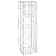 Vidaxl poteaux à panier de gabion 2 pcs 40x40x140 cm fer 151263_1