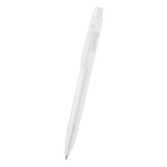 Stylo bille RPET transparent - plastique recyclé - encre bleue_1