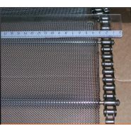 Artibande - Bandes transporteuses métalliques Tissmetal - Guidage simple - Décolmatage naturel et résistance à l'écrasement_1