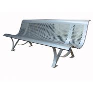 Banc public malmaison acier inox_1