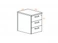 Caisson mobile 3 tiroirs LIFTER III - Deskissimo_1