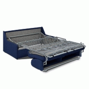 CANAPÉ CONVERTIBLE GAIN DE PLACE EXPRESS 140CM MATELAS 14CM NEO BLEU COBALT_1