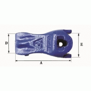 Dents de godet FK1 C - Référence FK1 C - Marque Fastkey - Poids 0.9 Kg - Dimensions précises_1