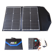 Kit station de charge portable 600w - 256wh ecoflow river 2 avec panneau solaire pliable 50w