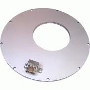 Résistances plates circulaires - Chauffage par conduction - Température max 350°C_1