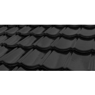 Tuiles en acier galbées classiques - Double structure brevetée anti-bruit - METROTILE® Thermolaqué XBOND ACOUSTIC_1