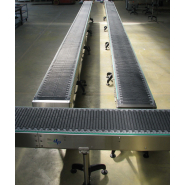 Convoyeur à tapis modulaire - rectiligne pour  le transport de produits sans changement de direction avec ou sans accumulation_1