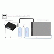 Pompe de détartrage automatique - Générateur de vapeur Desineo série pro - Cuve inox et accessoires inclus_1