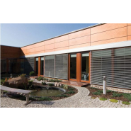 Brise soleil orientable autoportant 100% sur mesure - Lames en Z de 90 mm - Fabrication française et motorisé_1