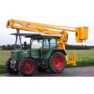 Plateforme élévatrice 13 à 15m pour terrains accidentés