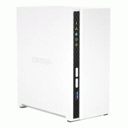 QNAP TS-233 serveur de stockage NAS Tower ARM Cortex-A55 2 Go 0 To QNAP QTS Blanc_1
