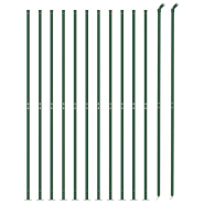 Vidaxl clôture à mailles losangées avec bride vert 2,2x25 m 153951_1