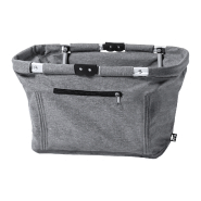 Panier pique-nique pliable en polyester 600D RPET - cadre en aluminium - poche frontale zippée - labélisé RPET_1