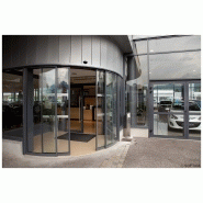 Porte piétonne / coulissante ronde / extérieure_1