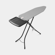 Table à repasser taille B -124 x 38 cm, pour centrale vapeur - Metalized avec support métallique extra large pour unité vapeur_1