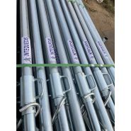 Tirant poussant galvanisé - 1.80 à 3.50 m - stabilisation de pré-mur ou pièces préfabriquées_1