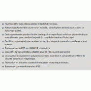 Éplucheuse professionnelle 5 kg - table filtre inox - plateau abrasif - Dito Sama DT5STN_1