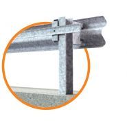H2-W4 PAB CE 2 Ondes - Glissière de sécurité bordure pont - Marcegaglia Buildtech - Barrière terre-plein central_1