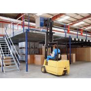 Mezzanine industrielle - GBG Concept - grandes portées jusqu’à 8 mètres - fabrication sur mesure_1