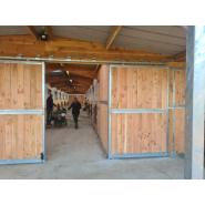 Barns en Bois Douglas et ossature métallique - BARN001 - Solidité et Confort_1