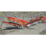 Crible mobile sur chenille à 3 étages - Technologie Doublescreen - Sandvik QA452_1