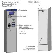 Dto 1004 a - borne de paiement parking - urbaflux - alimentation électrique 230v_1