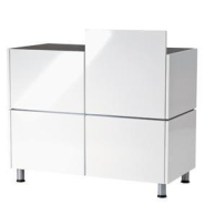 Façade Banko - Blanc - 54,5 x 54,5 cm - Compatible avec réf. 42980, 44118, 44119 & 45009_1