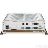 PC industriel fanless Intel® Atom DualCore D525 1.8GHz - 3 ports Ethernet 10/100/1000 - Référence: NISE2100_1