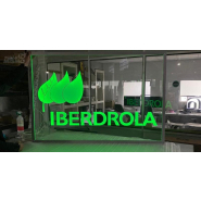 Plaque imprimée sur méthacrylate avec lumière filtrante LED - vissage mural ou plafond - couleurs RGB sélectionnables_1