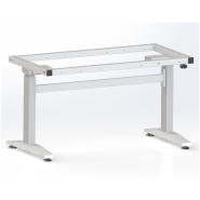Poste de travail ergonomique réglable en hauteur de 680 à 1180 mm - motorisé ou manivelle - charge 200 kg_1