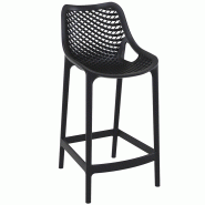 Chaise haute de restaurant exterieure Air - NOIR_1