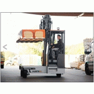 Chariot quadridirectionnel diesel/gaz pour transport intérieur et extérieur