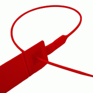 Scellé PP à tige lisse - Longueur 330 mm - Tige Ø2 mm - Jaune_1