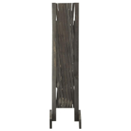 Vidaxl clôture en treillis de jardin gris 120x90 cm bois de sapin 314825_1