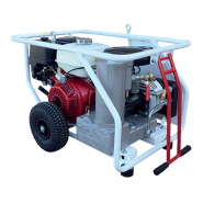Compresseur d'air thermique semi-mobile à vis - HONDA - CM16 / CM18 / CM24 - Débit 1200 à 2200 l/mn_1