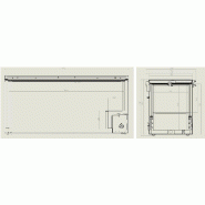 Congélateur bahut couvercle en inox 572 l l1775mm 7151.1120 COMBISTEEL_1