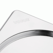 Couvercle inox standard pour bacs GN 2/1 | Vogue - K939_1