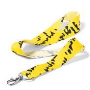 Longe à larges bandes spéciales en polyester résistant et doux - Nopak 5454 - personnalisable en sublimation avec mousqueton métallique_1