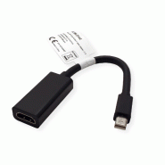 Value adaptateur mini displayport-hdmi, v1.2, minidp m - hdmi f_1