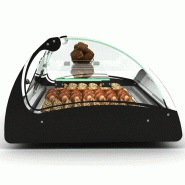 Vitrine chauffante SPLENDID - Chaleur sèche - 1020 mm | Sayl barcelona_1