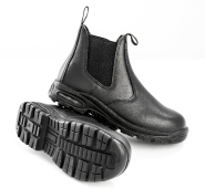 Bottes de sécurité Kane dealer - Réf: R460X - cuir, semelle polyuréthane double densité, embout acier - Marque: Result_1