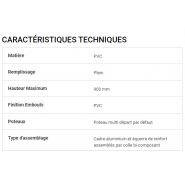 Clôture Plérin - Cadiou Industrie - PVC, robuste et durable - Hauteur max 900 mm_1