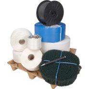 Feuillard polypropylène machine et manuel - Résistant et polyvalent pour charges lourdes_1