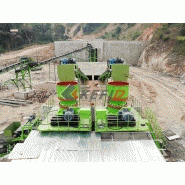 Unite de concassage de pierres dures complète 400 tph_1