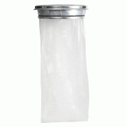 COLLECMUR EXTREME Support sac mural avec couvercle 110L Acier Galvanisé_1